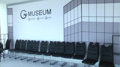 Музей власним коштом збудував уродженець Городка і подарував його рідному місту. Фото: Суспільне. Поділля. Музей власним коштом збудував уродженець Городка і подарував його рідному місту. Фото: Суспільне. Поділля.