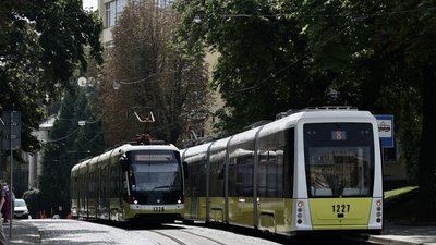 Трамваї №8 у Львові