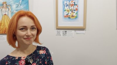 На виставці в Іспанії представили роботи 10 українських художників, серед яких запоріжанка На виставці в Іспанії представили роботи 10 українських художників, серед яких запоріжанка