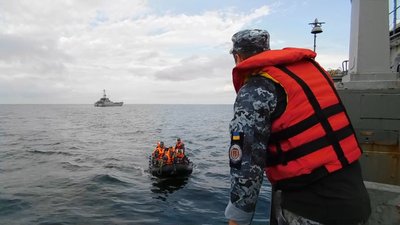 У Чорному морі відбулися навчання корабельно-десантної групи ВМС У Чорному морі відбулися навчання корабельно-десантної групи ВМС