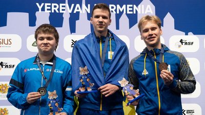 Збірна України виграла медальний залік Євро-2026 з кульової стрільби