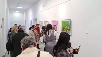 "Етюди осені–2021": у Мукачеві відкрили виставку робіт закарпатських художників "Етюди осені–2021": у Мукачеві відкрили виставку робіт закарпатських художників