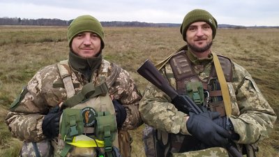 В артилерійському підрозділі тероборони Волині служать два рідні брати