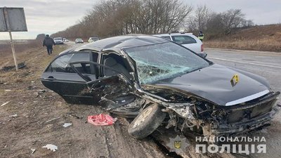У стані церебральної коми госпіталізували водія автіки після ДТП на Тернопільщині