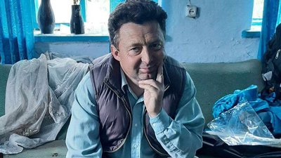 На фото Ігор Хитрюк, що виконує головну роль Петра Щербатого. На фото Ігор Хитрюк, що виконує головну роль Петра Щербатого.