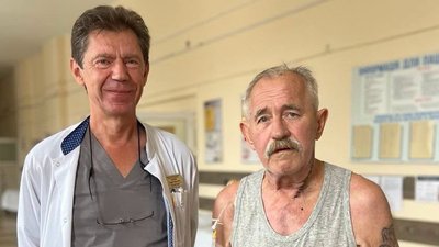 Пацієнт Університетської лікарні Ігор