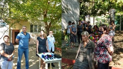 В Одесі переселенці з ОРДЛО мітингували проти виселення з Центру допомоги