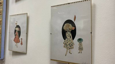 Колаж, міські пейзажі, натюрморти. У Херсоні відкрили виставку Колаж, міські пейзажі, натюрморти. У Херсоні відкрили виставку