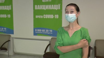 Алла Гергель після щеплення Алла Гергель після щеплення