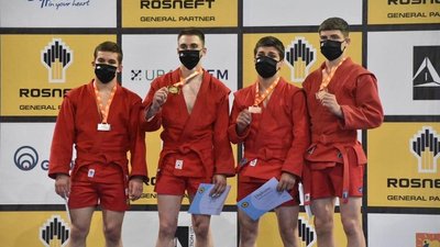 Призери чемпіонату Європи з самбо: Фото: ХМР Призери чемпіонату Європи з самбо: Фото: ХМР