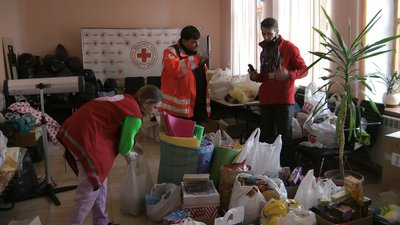 Як у Запоріжжі працює Червоний Хрест Як у Запоріжжі працює Червоний Хрест