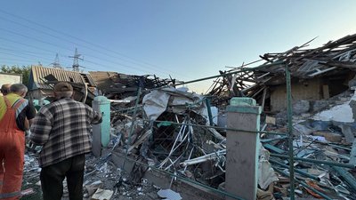 У Запоріжжі ліквідовують наслідки російського обстрілу в ніч проти 12 вересня