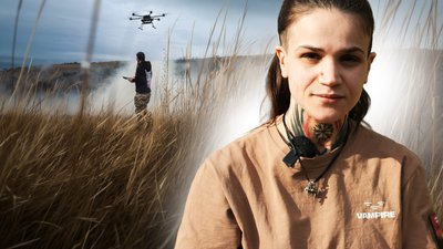 Командирка взводу важких бомберів 56 окремої мотопіхотної Маріупольської бригади