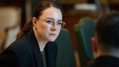 Премʼєр-міністерка України Юлія Свириденко