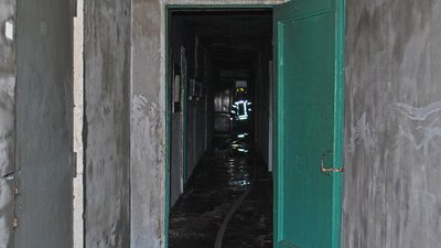 В Миколаєві горів дев'ятиповерховий гуртожиток