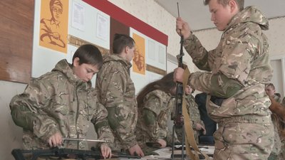 Військовій справі навчають в ліцеї на Черкащині