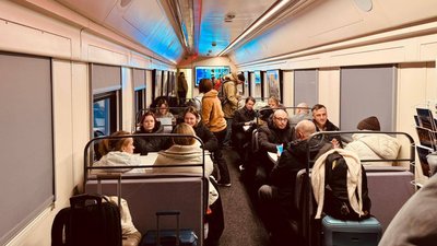 "Пункт незламності" від Укрзалізниці в місті Хелм