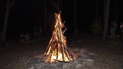 У Кропивницькому скаутське товариство організовує таборівку для дітей у лісі