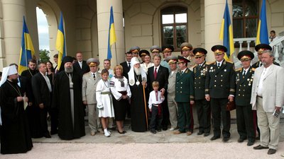 Віктор Ющенко у Батурині 2009 рік Віктор Ющенко у Батурині 2009 рік