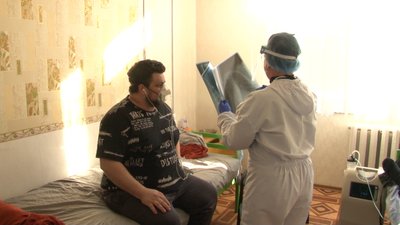 Заповнений на 77%: як працює ковідний шпиталь у колишньому пологовому будинку в Черкасах Заповнений на 77%: як працює ковідний шпиталь у колишньому пологовому будинку в Черкасах