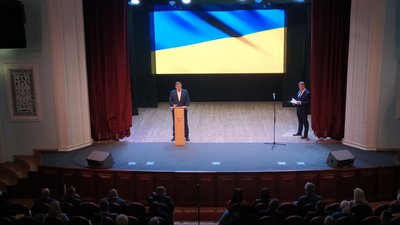 На Херсонщині на форумі громад агітують за кандидата у народні депутати