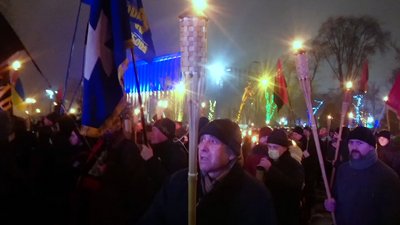 У Дніпрі відбувся смолоскипний марш до дня народження Бандери У Дніпрі відбувся смолоскипний марш до дня народження Бандери