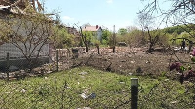 Наслідки ракетного обстрілу дач біля Тернополя Наслідки ракетного обстрілу дач біля Тернополя
