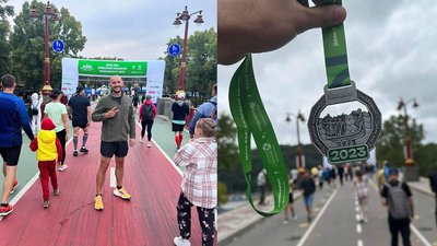 Херсонці взяли участь у благодійному Марафоні Незламності, який відбувся у Києві Херсонці взяли участь у благодійному Марафоні Незламності, який відбувся у Києві