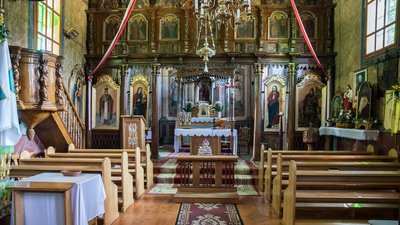 Церква святого Юрія, село Ялин, гміна Сянік Церква святого Юрія, село Ялин, гміна Сянік