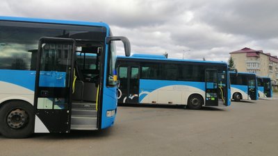 Другу партію автобусів отримала Житомирщина від уряду Естонії Другу партію автобусів отримала Житомирщина від уряду Естонії