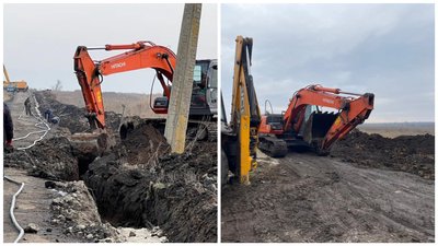У Словʼянську відновлюють міські комунікації, пошкоджені обстрілами