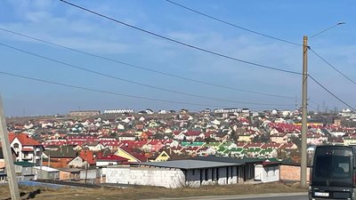 Одна з вулиць Хмельницького