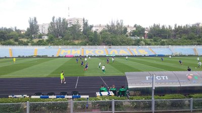 МФК "Миколаїв" втрачає шанс на вихід до Прем’єр-Ліги: "корабели" поступилися "Поліссю" МФК "Миколаїв" втрачає шанс на вихід до Прем’єр-Ліги: "корабели" поступилися "Поліссю"