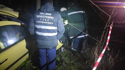 В аварії біля Чернігова загинув чоловік, що угнав авто в таксиста