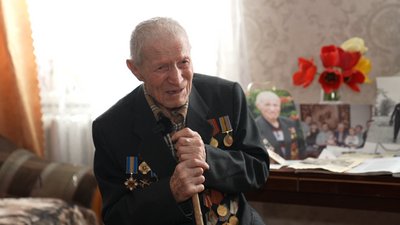 100-річний ветеран Іван Клименко