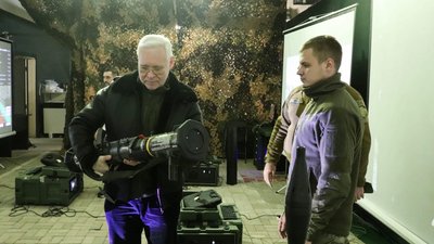 Ігор Терехов, який відвідав відкриття комплексу у бригаді "Спартан"