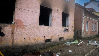 Вибух у житловому будинку міста Хирів