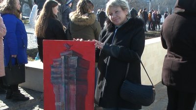 "Кому це потрібно": в Одесі художники дарували картини "Кому це потрібно": в Одесі художники дарували картини