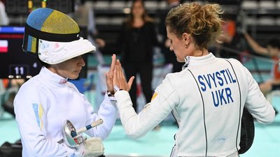 Жіноча збірна України уперше за 17 років здобула "бронзу" Євро з фехтування на шпагах