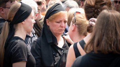 Родичі трьох загиблих захисників в Ужгороді Родичі трьох загиблих захисників в Ужгороді