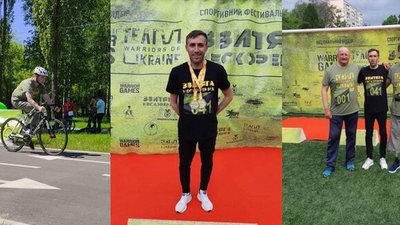 Ветерани з Тернопільщини вибороли три медалі у національних змаганнях "Ігри Воїнів"