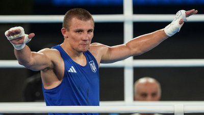 Український боксер Олександр Хижняк