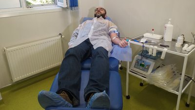 В Одесі для допомоги військовим за день зібрали дев'ять літрів крові В Одесі для допомоги військовим за день зібрали дев'ять літрів крові