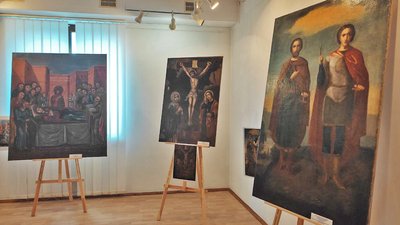 У Музеї волинської ікони представили сім відреставрованих ікон 18-19 століть У Музеї волинської ікони представили сім відреставрованих ікон 18-19 століть