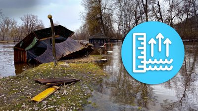 У Полтавському районі рівень води у Ворсклі підіймається до критичного: чого очікувати 