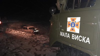 Сніжило на території всієї Кіровоградської області. Заторів на дорогах немає