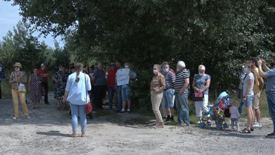 Протест проти будівництва АЗС на Масанах Протест проти будівництва АЗС на Масанах