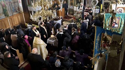 Прощання із полеглим на війні Іваном Феєером. Фото: Кам'янська ТГ/Facebook Прощання із полеглим на війні Іваном Феєером. Фото: Кам'янська ТГ/Facebook
