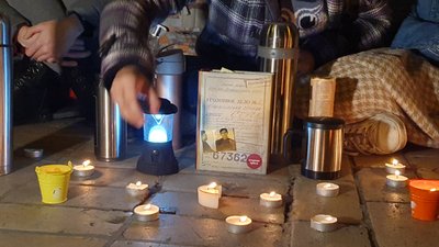 У Києві відбулася акція проти цензури до річниці вироку Стусу