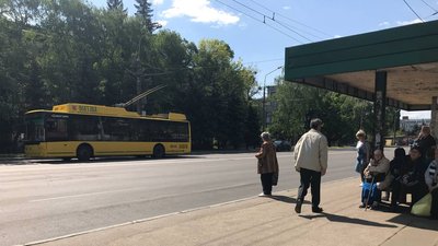 У Полтаві не курсує більшість приватного громадського транспорту